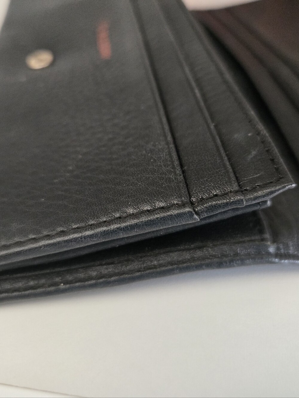 Mulberry Black Leather Wallet with Gold Plaque - Picture 9 of 10